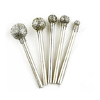 5-Piece Burr Drill Bit Set 3mm Shank for Automotive Applications