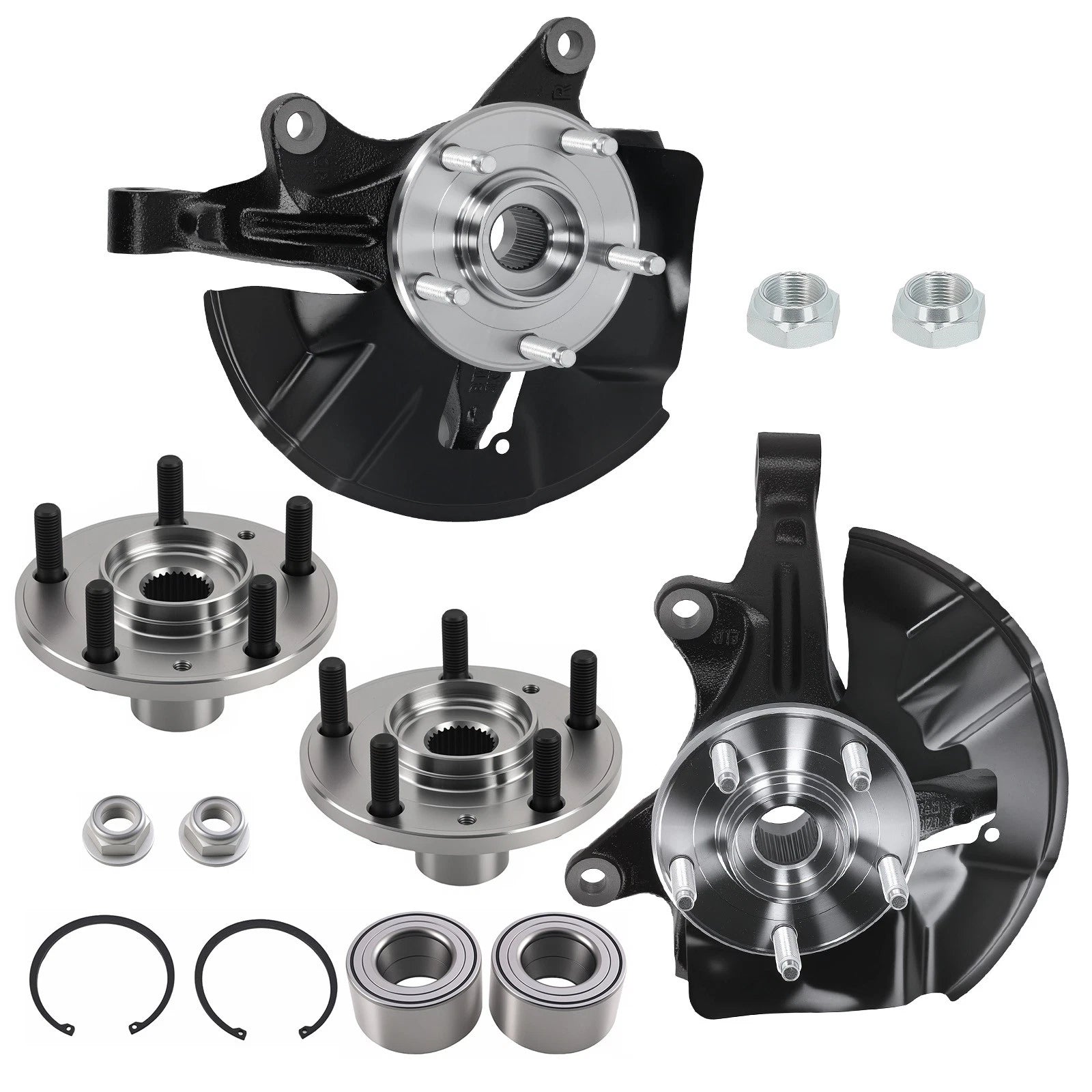 Front Wheel Hub Assembly for Ford Edge Lincoln MKX (2007–2010) BT4Z1215A WA518517