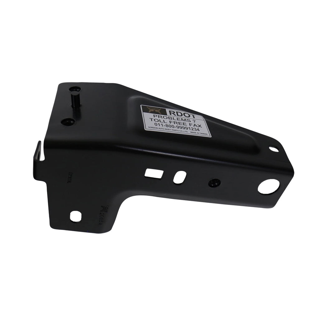 Replacement Steel Front Driver Side Upper Bumper Cover Support [For Top Pad]