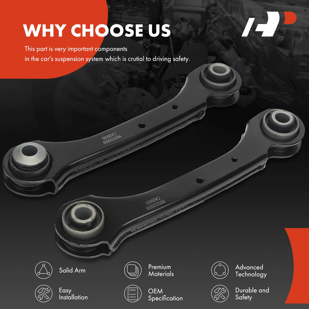 2X Rear Upper Forward Control Arm for Chevrolet Malibu (2016-2019)