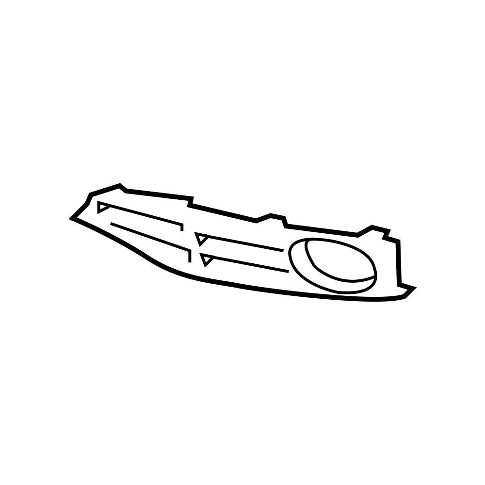 Fog Light Trim for BMW 330i GT xDrive (2013–2019)