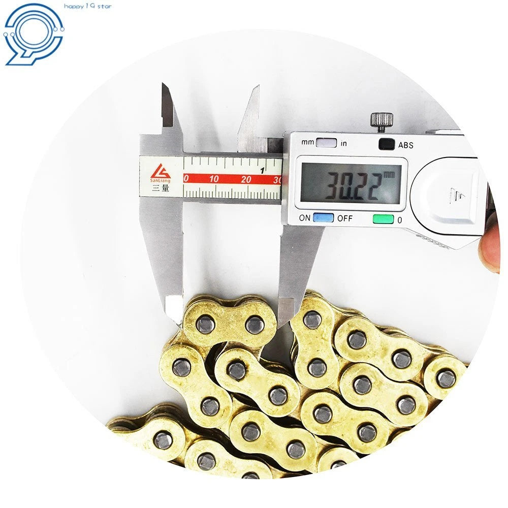 520 O-Ring Gold Drive Chain for Motorcycle (120 Links)