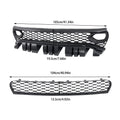 Grille Kit for Dodge Charger SRT (2015–2023) Black Front Upper + Lower