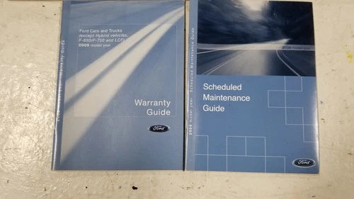 Factory Owners Manual Set for Ford Fusion (2006–2009) OEM with Case