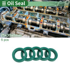 Set of 5 Oil Seal Ring 25x35x8mm for Rotary Shaft (High Pressure)