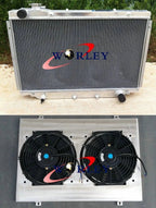 Aluminum Radiator, Shroud & Fans for Toyota Land Cruiser 80 Series (1990-1997)