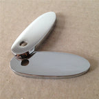 Chromed Mirror Block Off Base for Honda Kawasaki Yamaha Suzuki