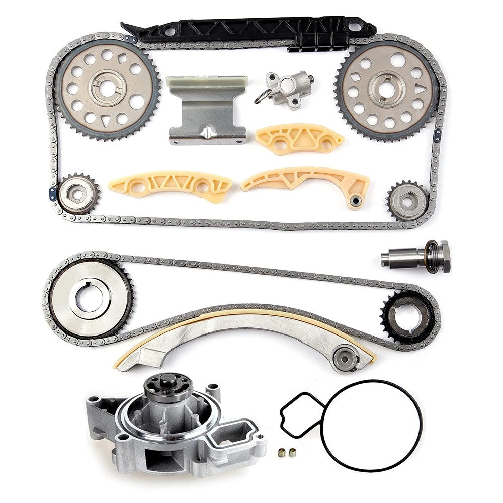 Timing Chain Balance Shaft Water Pump Kit for Saturn Pontiac 2.2L L4 DOHC (2000–2011)