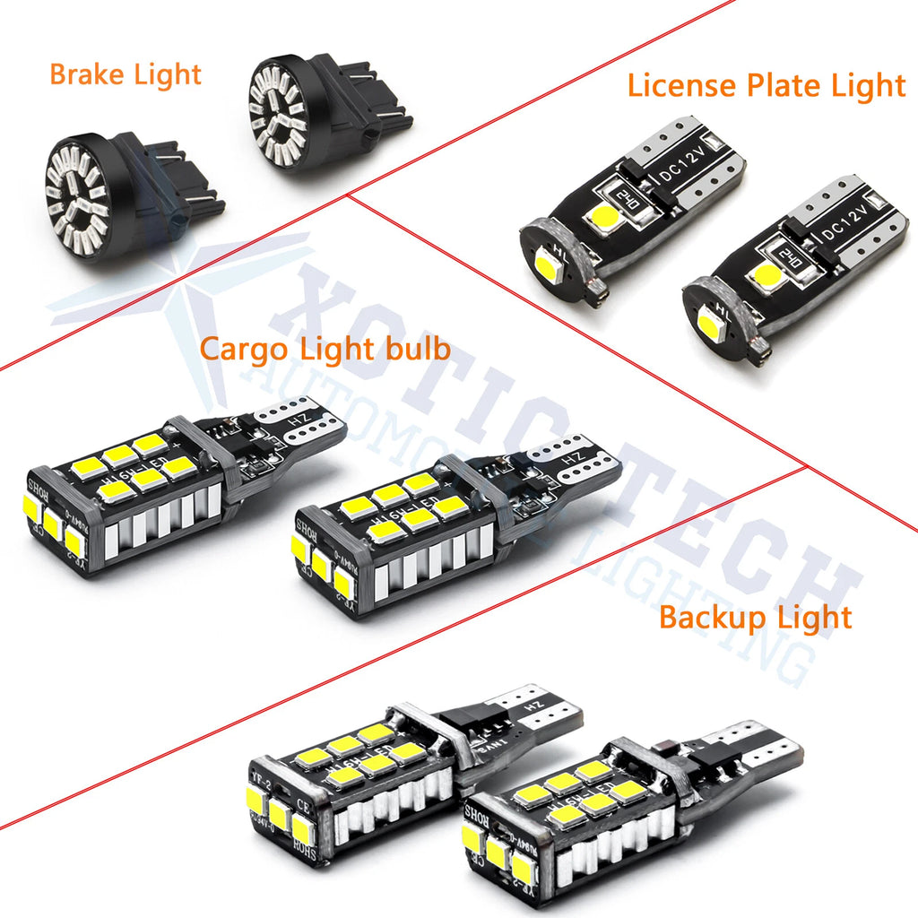 LED License Strobe Reverse Clearance Brake Lights for Ram 1500 2500 3500 (2007-2018)