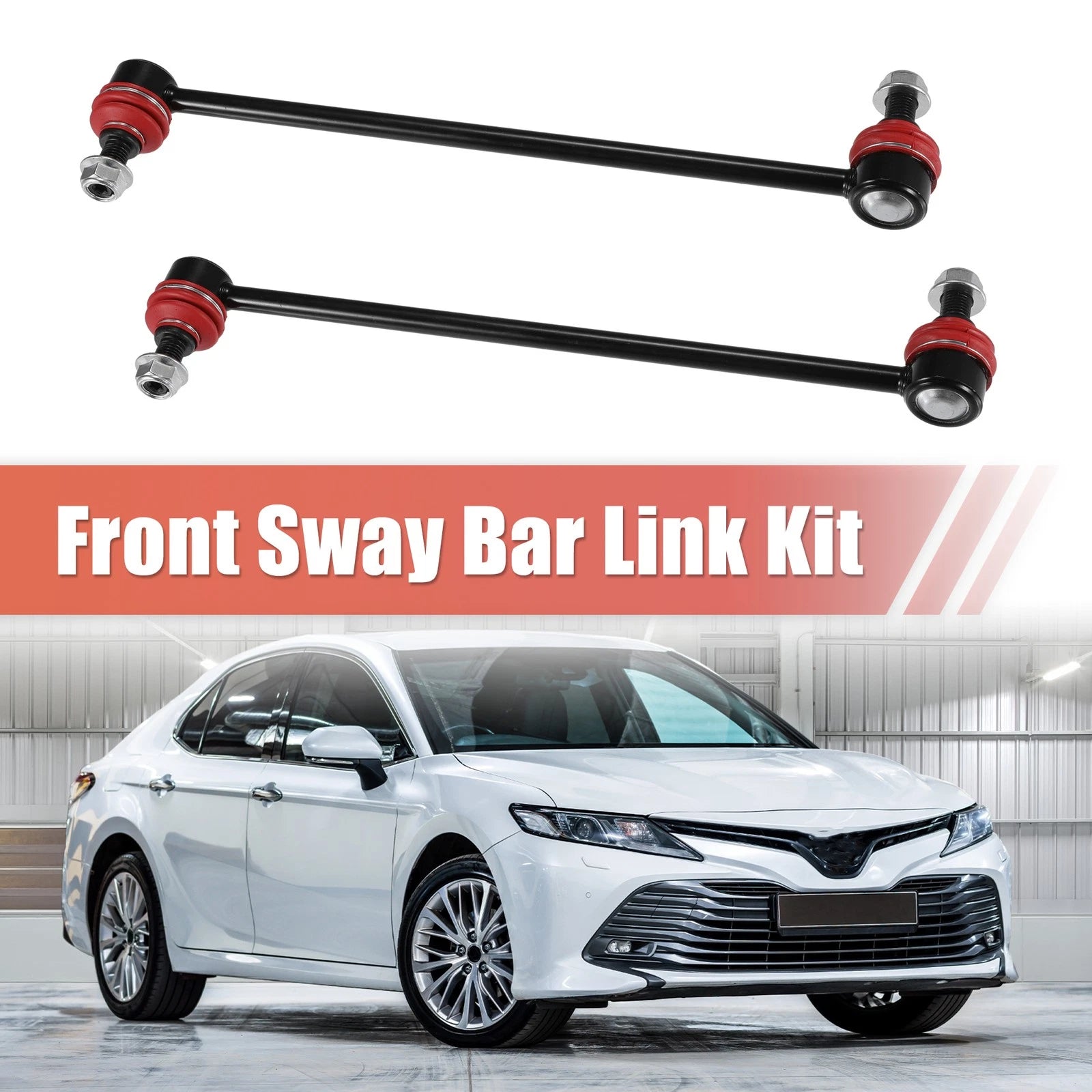 2pcs Front Stabilizer Sway Bar End Links for Toyota Camry Highlander (2007–2023) No.K90344