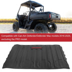 Black Bed Mat for Can-Am Defender (2016-2025) All-Weather