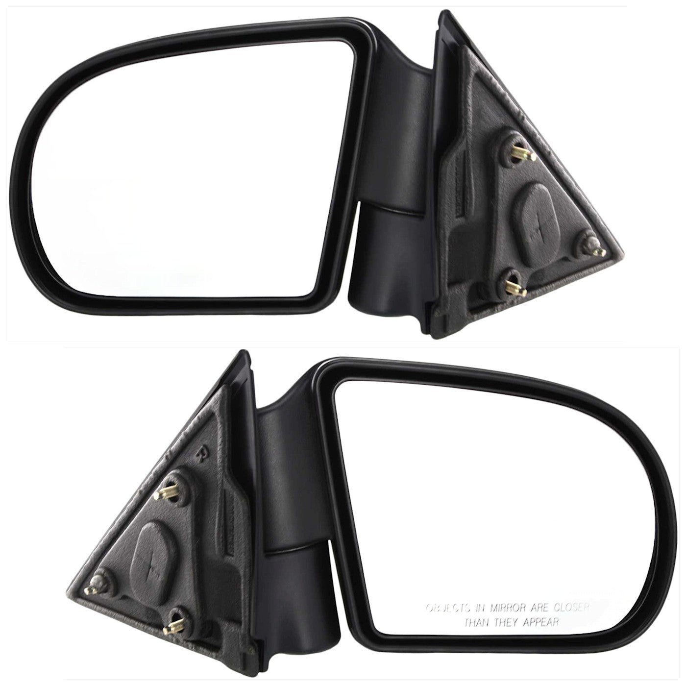 Set of 2 Mirrors for Chevy S10 Pickup Blazer