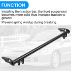 Front Traction Bar for Honda Civic Del Sol EK EG EH EJ (1992–2000) Acura Integra