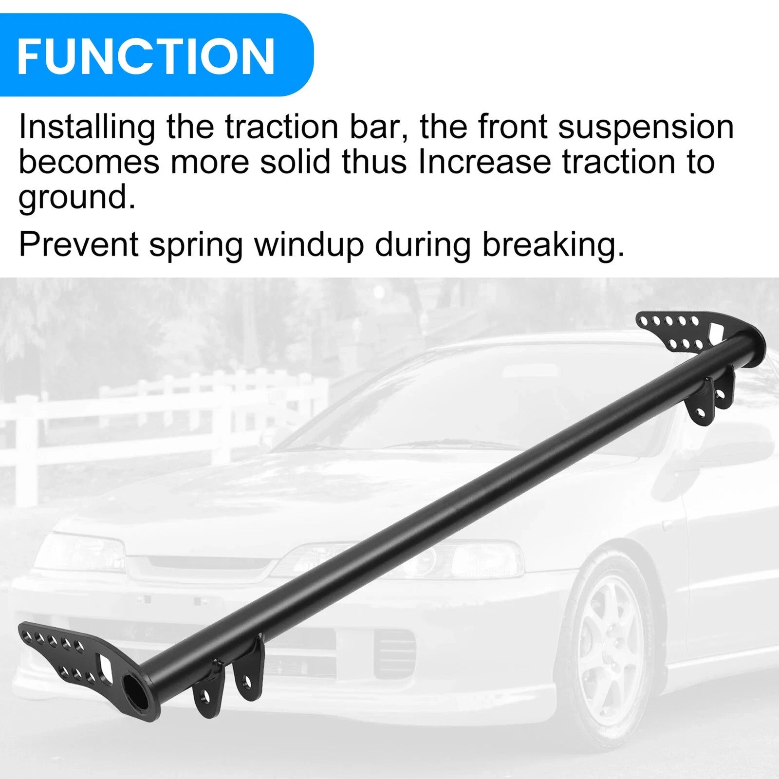 Front Traction Bar for Honda Civic Del Sol EK EG EH EJ (1992–2000) Acura Integra