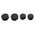 4 x Motorcycle Frame Hole Cover Caps Plug Decorative Set