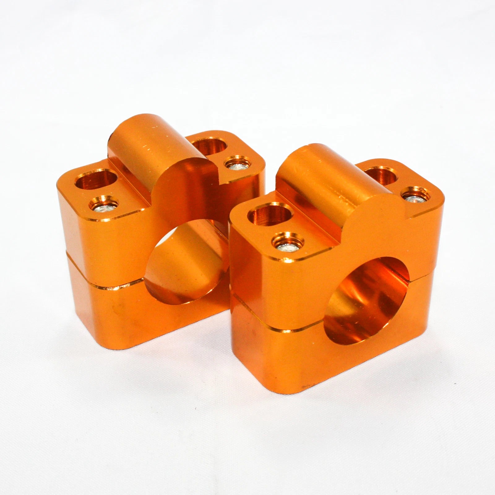 CNC Gold Handle Bar Clamp Riser for Pit Pro Trail Dirt Quad Bike ATV (7/8" to 1-1/8")