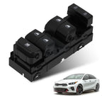 Front Door Power Window Switch for Kia Forte (2019–2021) Black 18 Pins