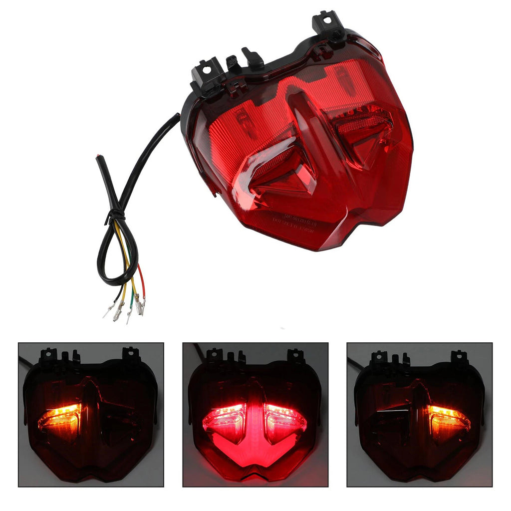 Tail Brake Lights Turn Signal for Yamaha MT-09 MT10 SP (2021–2023) Red