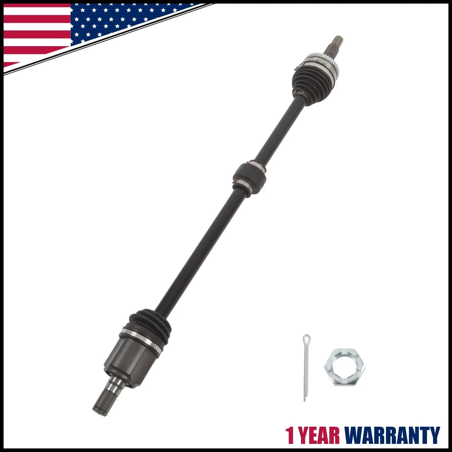 CV Axle Front Right for Kia Soul (2012–2013) & Hyundai Elantra (2011–2016)