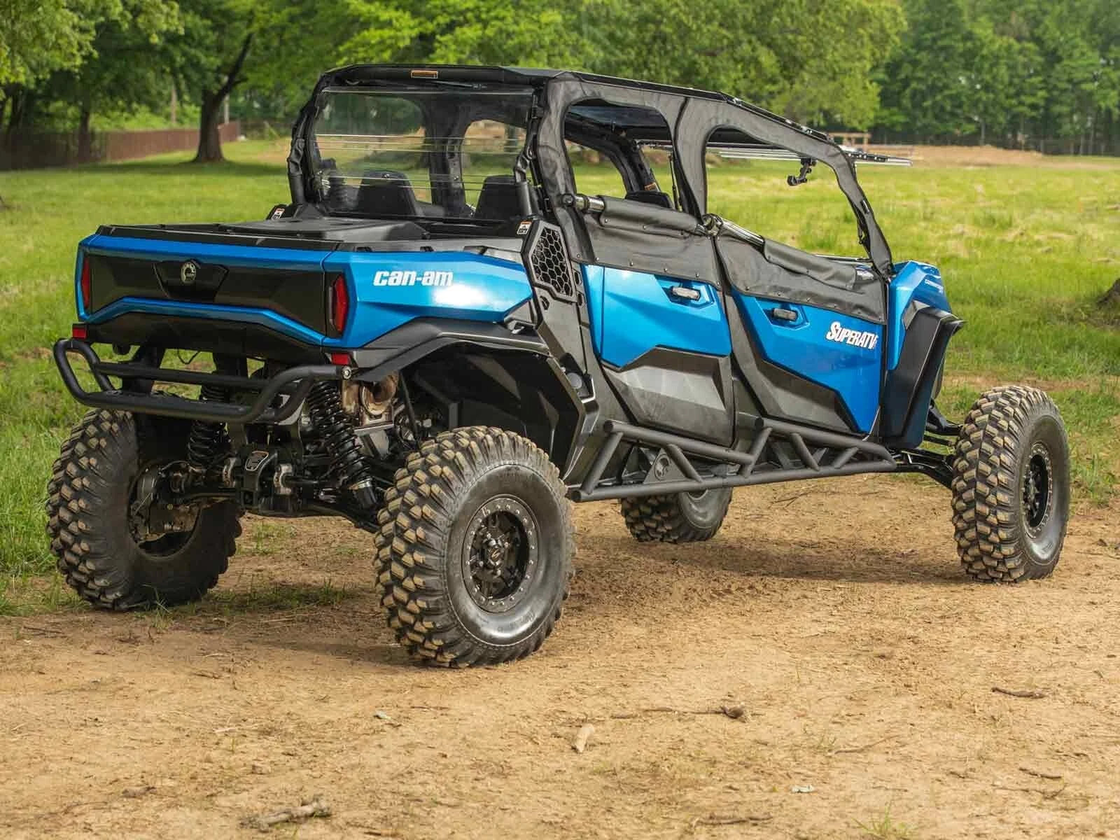 Heavy Duty Nerf Bars for Can-Am Commander MAX 1000 (2021+) - Black