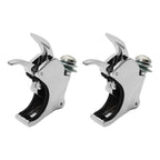 4X Windshield Clamps for Harley Dyna Fat Bob Street Bob (FXDB)