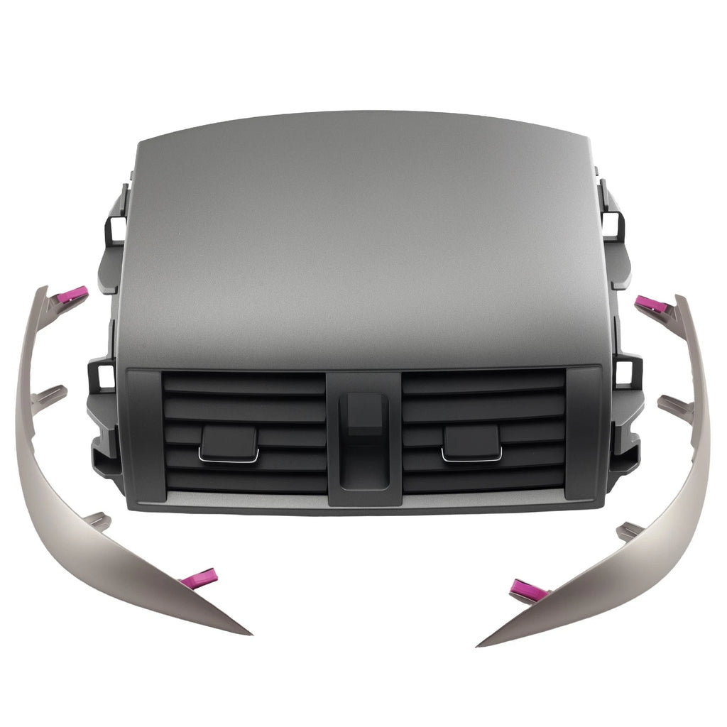 A/C Air Vent Outlet Panel for Toyota Corolla (2008–2013) Silver