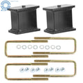 4" Rear Lift Blocks Kit with Ubolts for GMC Sierra 1500 (1999–2007)