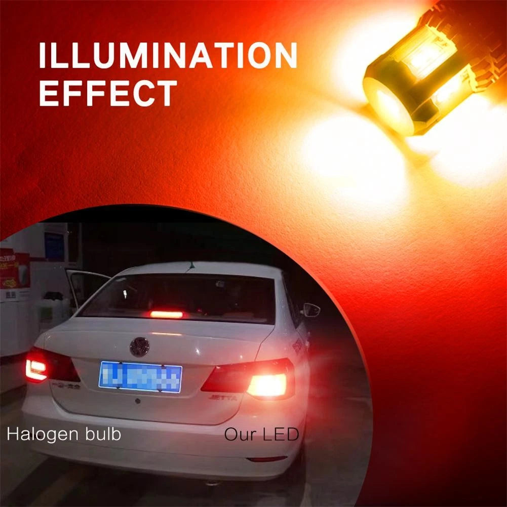 2X LED Brake Light Bulb Red for Honda CR-V Civic (2002–2005) Accord (1990–1993)