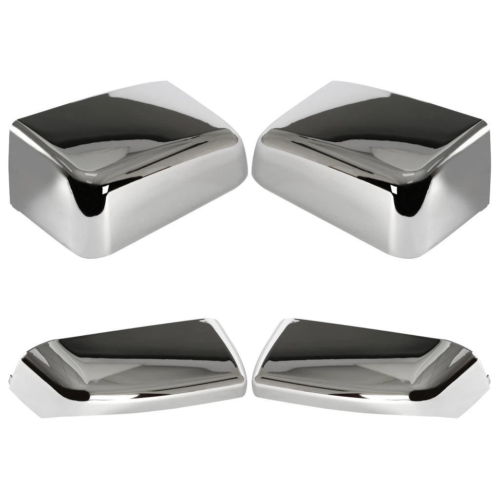 Tow Mirror Cap Cover Chrome for Chevy Silverado GMC Sierra (2014–2019)