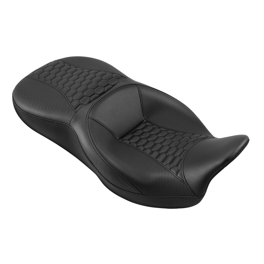 Driver & Passenger Seat for Harley Electra Glide (2009–2023) Black