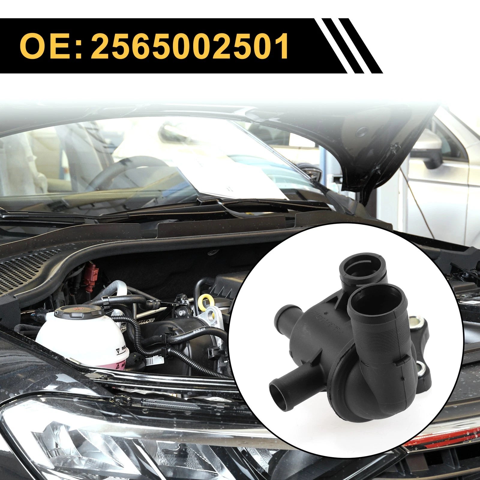 Engine Coolant Thermostat Housing Assembly for Kia Picanto (2004–2010)