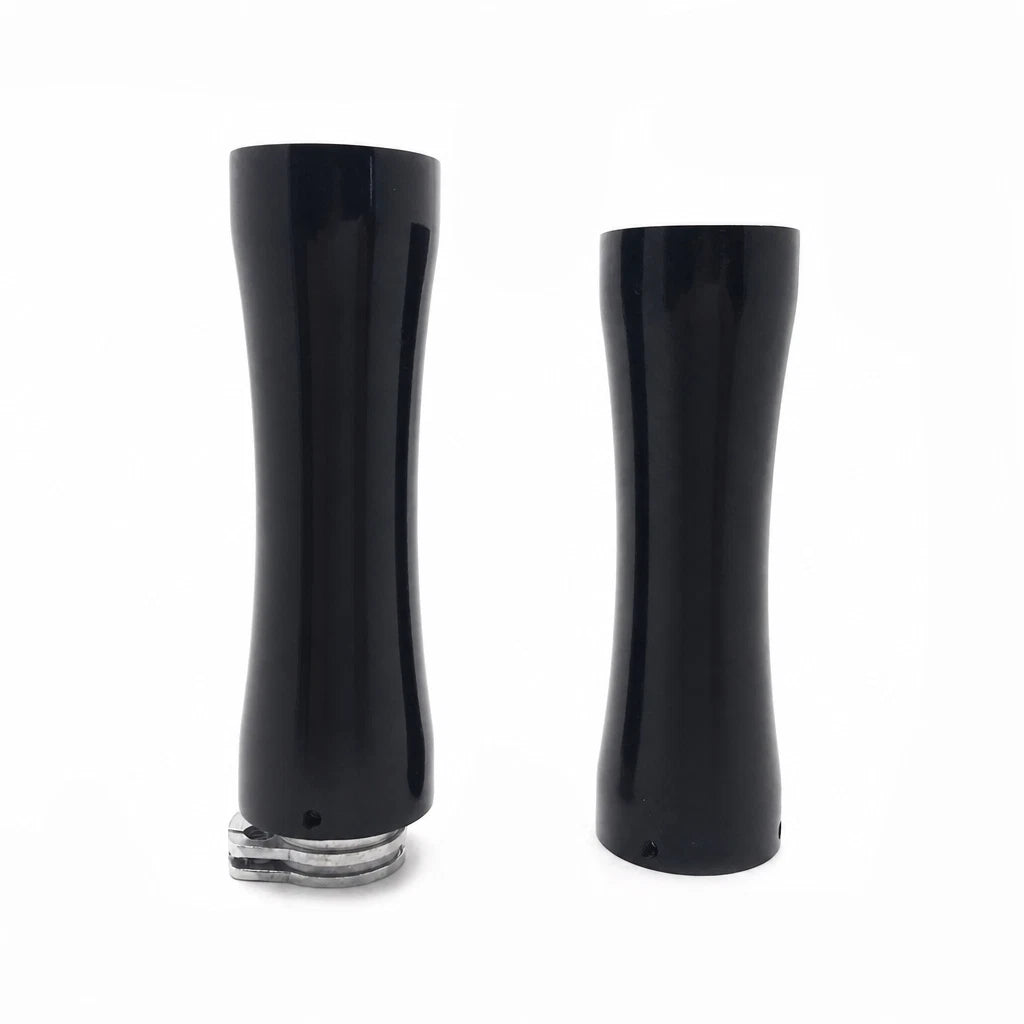 7/8" Black Handlebar Hand Grip & Throttle Twist Tube for Motorcycle