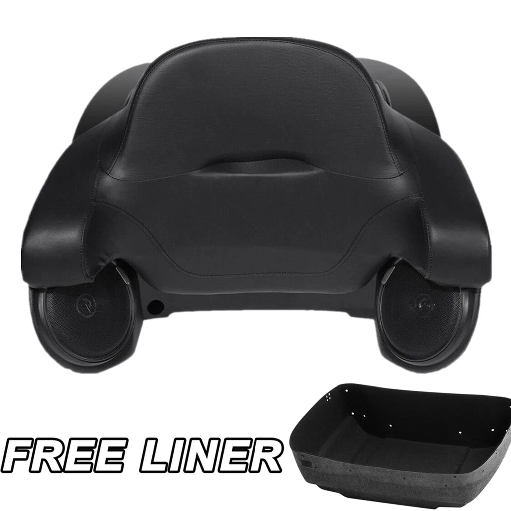 King Trunk Pad Speakers Rack for Harley Touring Street Road Glide (2014–2022)
