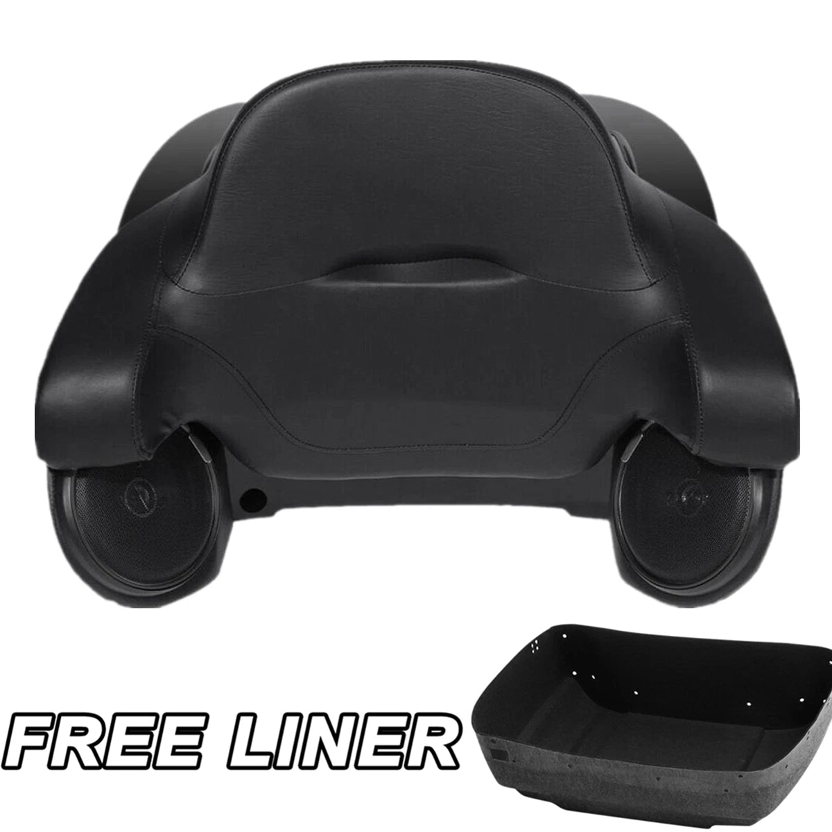 King Trunk Pad Speakers Rack for Harley Touring Street Road Glide (2014–2022)