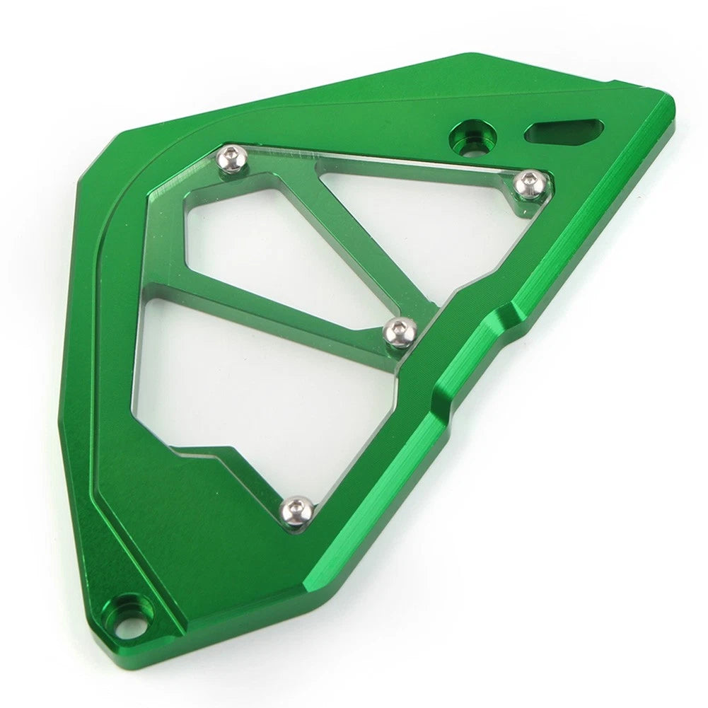 Front Sprocket Chain Guard Cover Green for Kawasaki Z250 Z300 Ninja 250 (2013–2017)