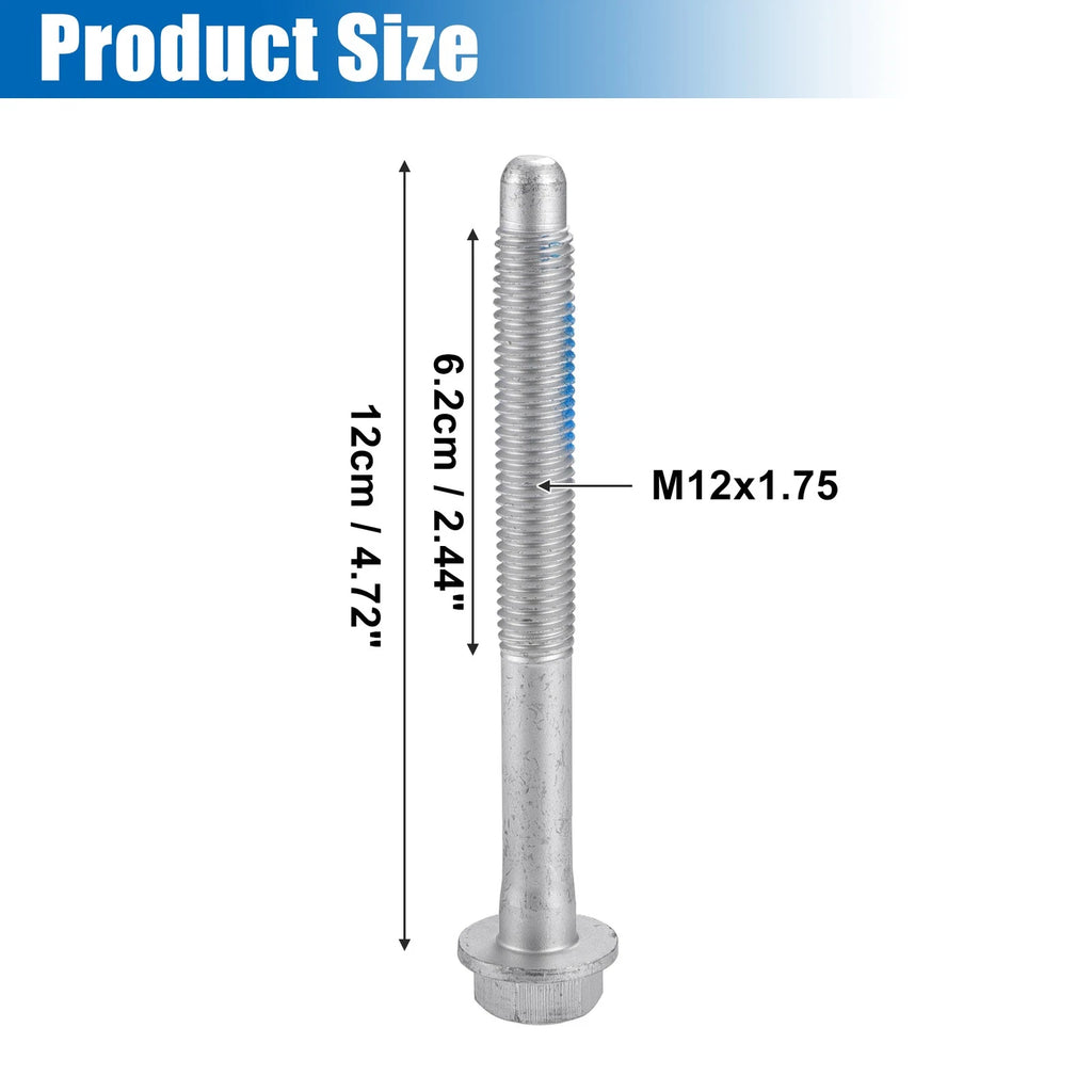 Set of 4 M12x1.75 Car Mount Cushion Bolts No.11519402 for Chevrolet Silverado 1500 (2014–2023)