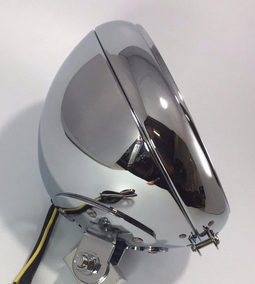 Chrome Headlight Housing Replacement for Harley Davidson 2015–2024