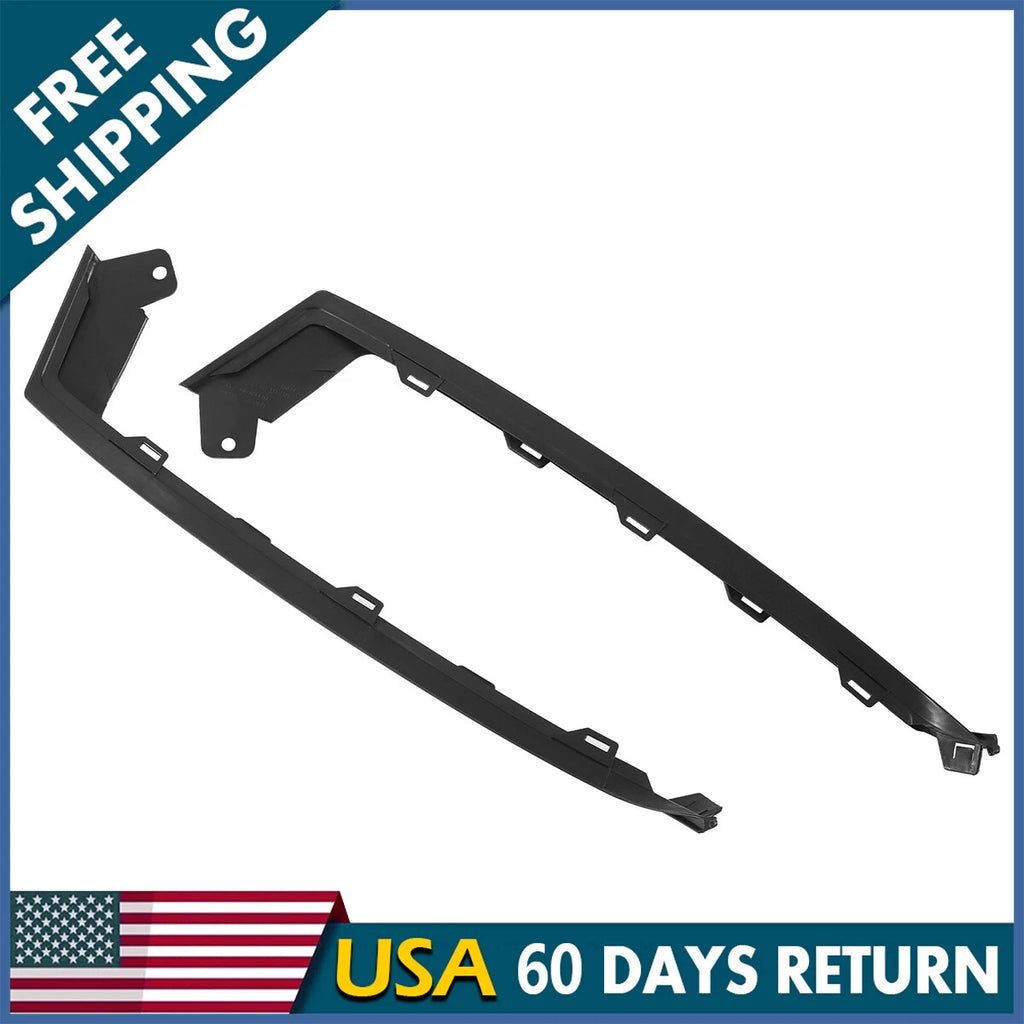 Set of 2 Primed Bumper Trims for Honda Accord (2018–2021)