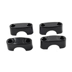 Black 22mm 7/8" Handlebar Mount Clamp Riser for Dirt Pit Bike ATV