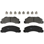 Front Brake Kit 350mm Disc Rotors TRW Pro Metallic Pad for Ford F-150 (2015–2023)