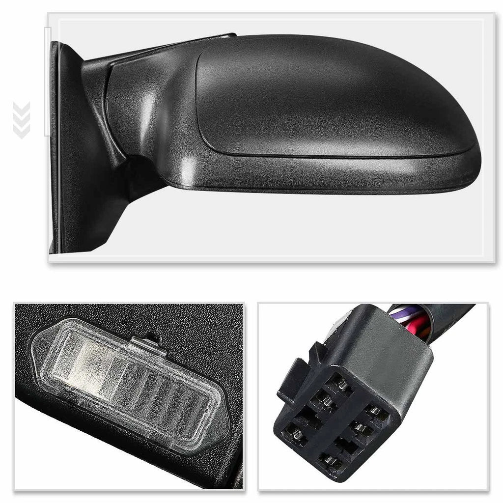 OE Style Manual Side View Door Mirror for Jeep Compass (2007–2017)