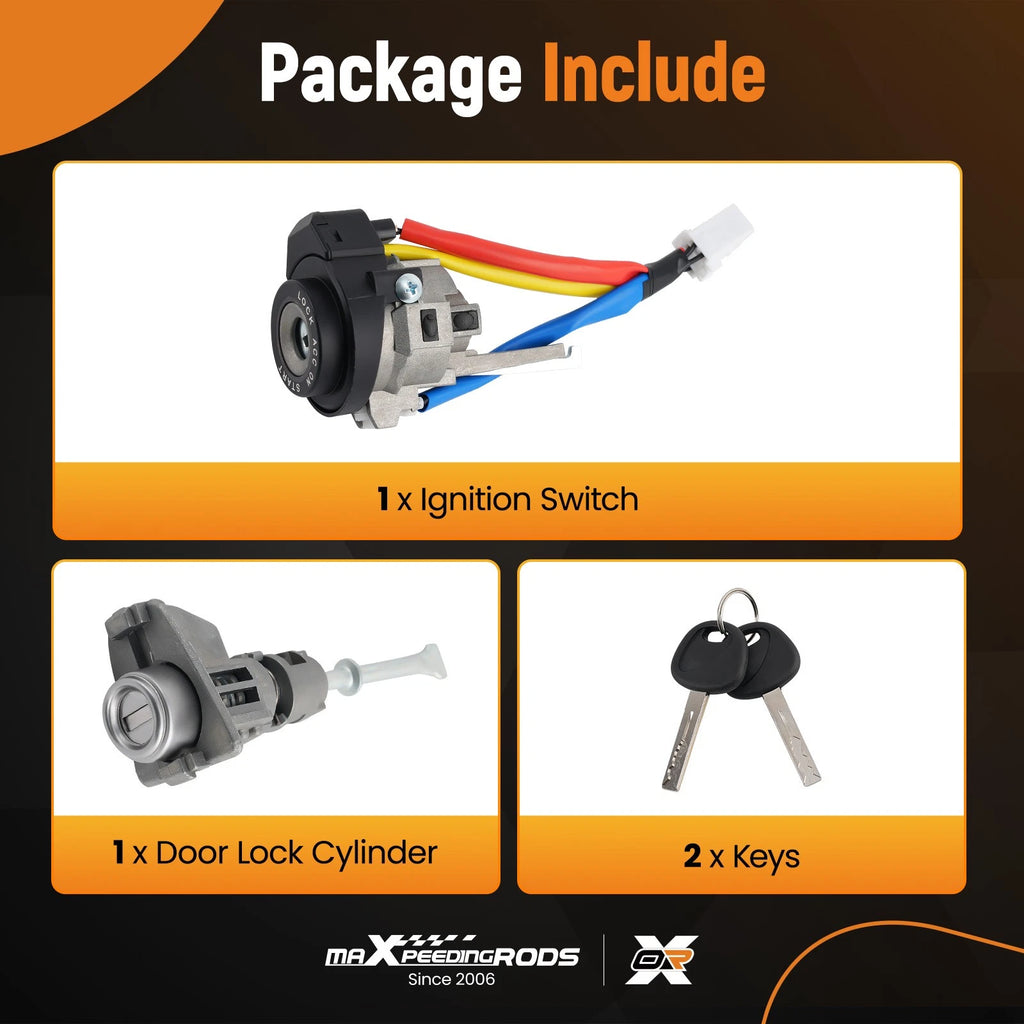 Ignition Lock Cylinder Switch with 2 Keys for Kia Sportage (2011-2016)