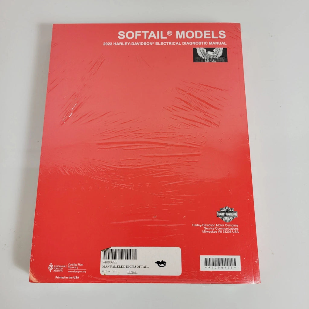 Electrical Diagnostic Manual 94000995 for Harley-Davidson Softail (2022)