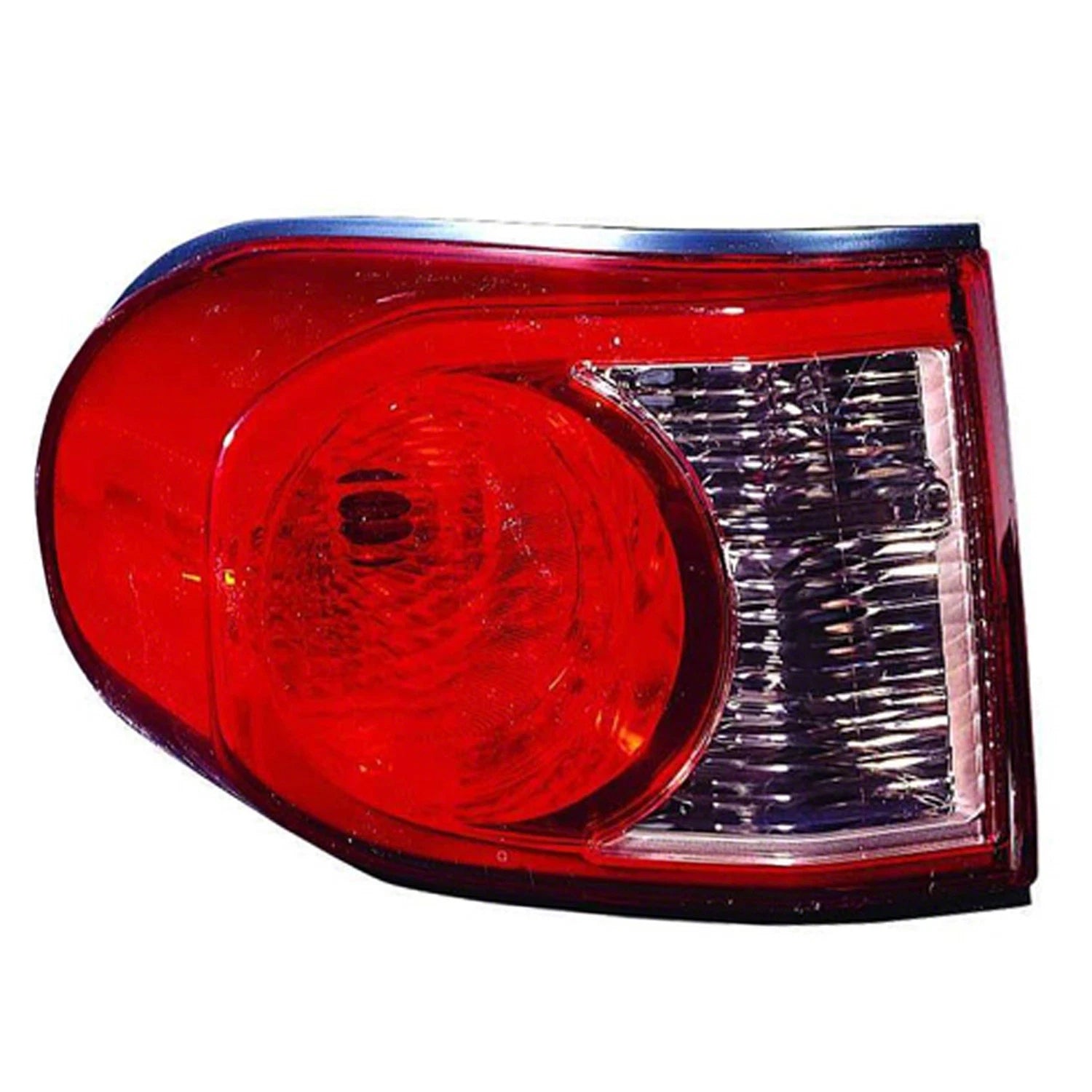 Tail Light Lens Housing Driver Side Replacement for Toyota FJ Cruiser (2007–2011)