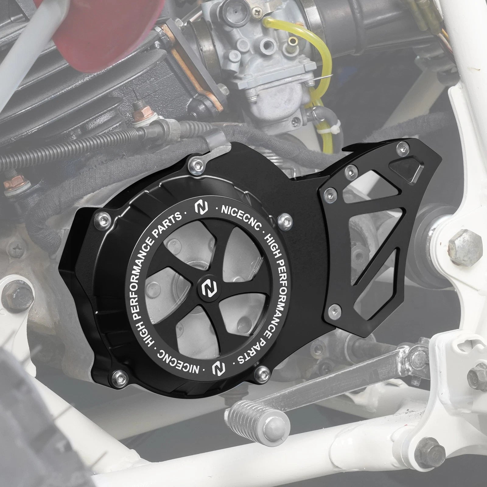Engine Stator Cover for Yamaha Blaster (1988–2006) - Aluminum CNC Machined