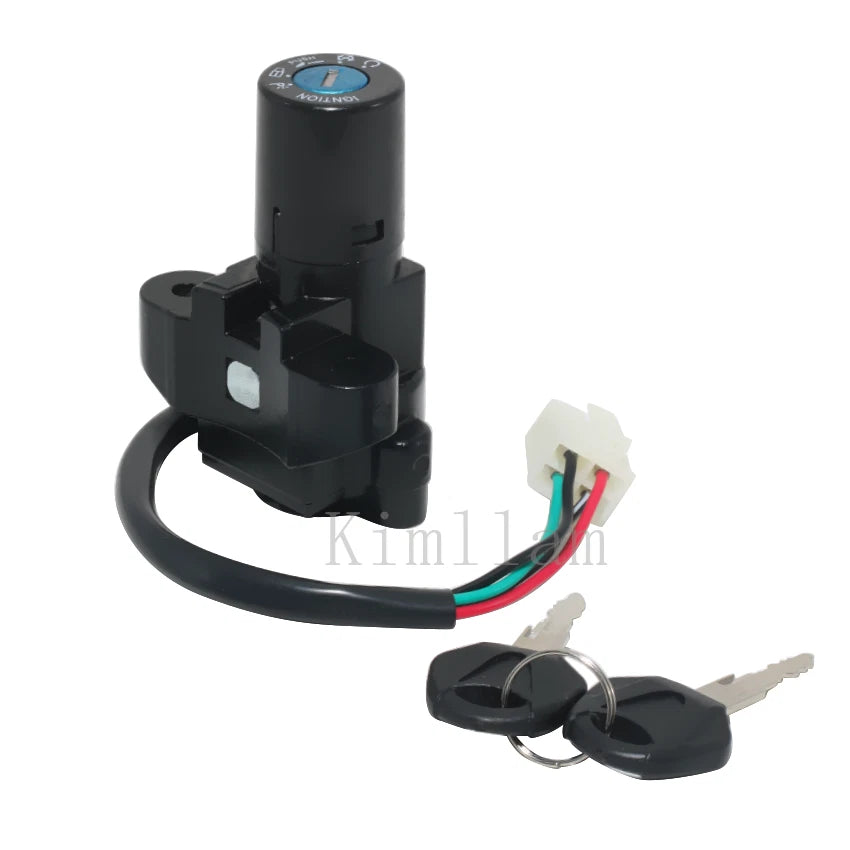 Ignition Key Switch for Suzuki GSX-R600W (1992–1994), GSX-R750 (1988–1995), GSX-R1100 (1989–1998)