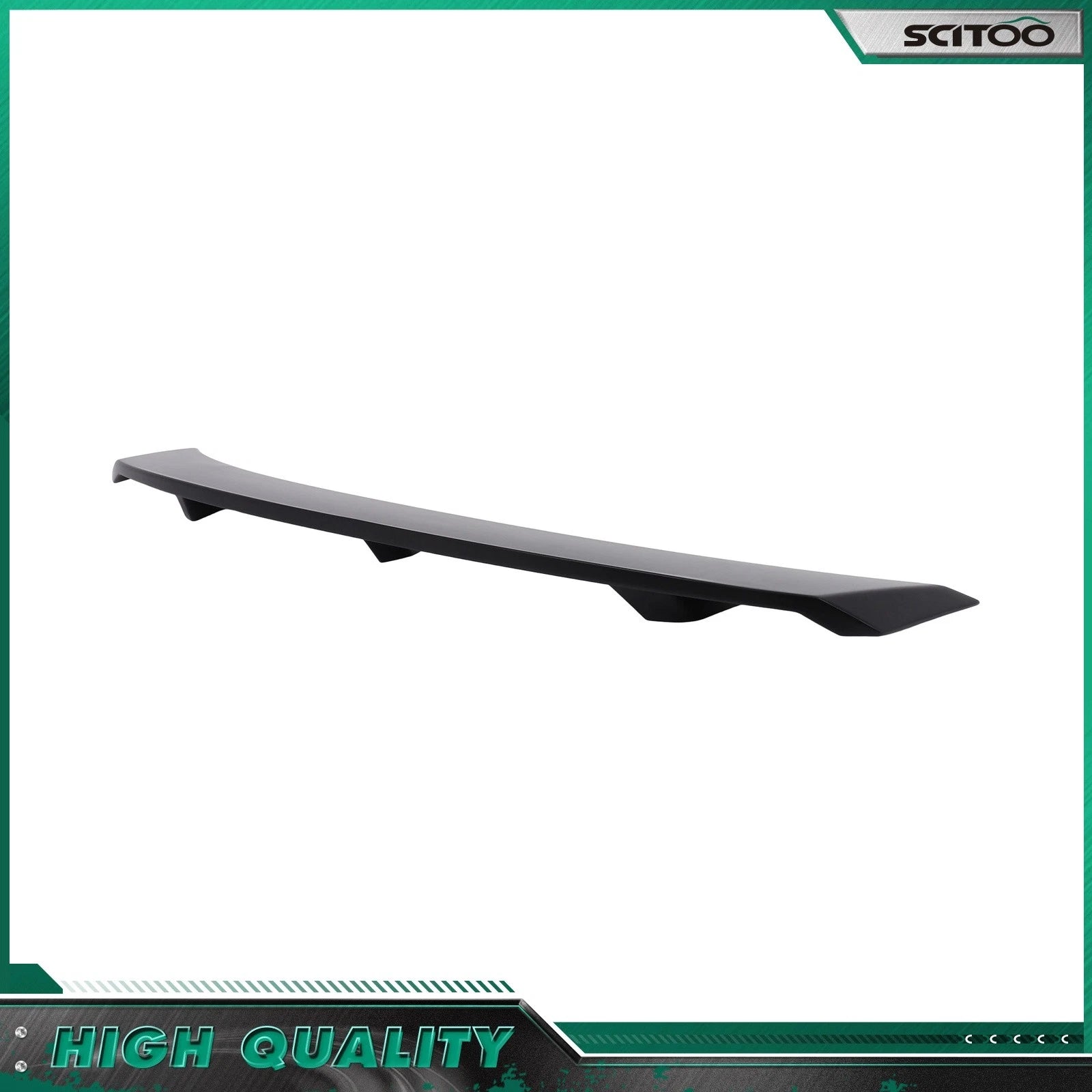 Spoiler Wing for Dodge Avenger (2008–2014) Matte Black ABS