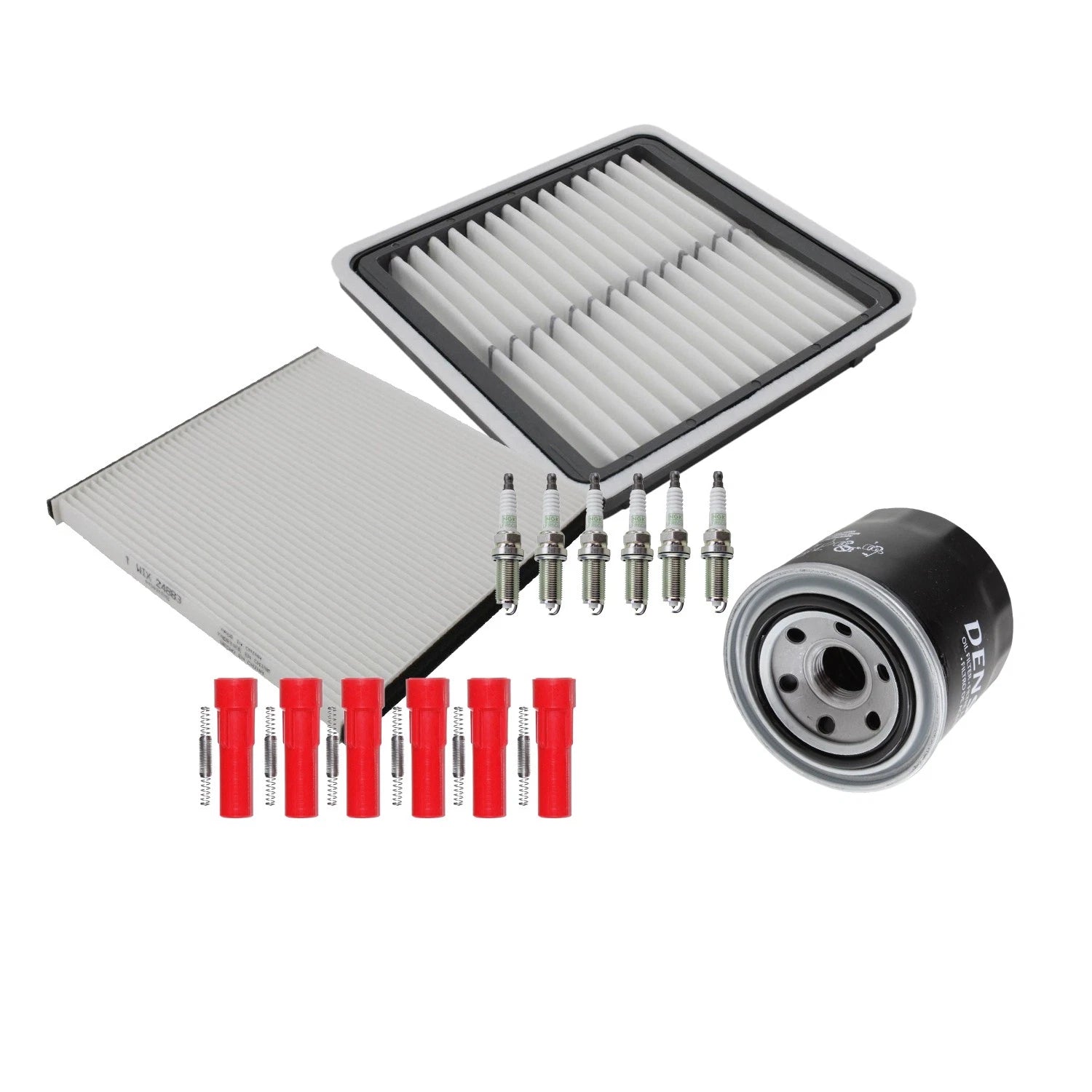 Tune Up Kit with 6 NGK Spark Plugs & Boots for RX350 Sienna (2006–2023)