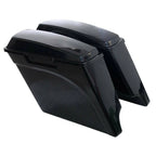 4" Stretched Extended Hard Saddlebags for Harley Touring (1993–2013)