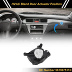 HVAC Heater Blend Door Actuator for Volkswagen Passat (2012–2018) No. 561907511C